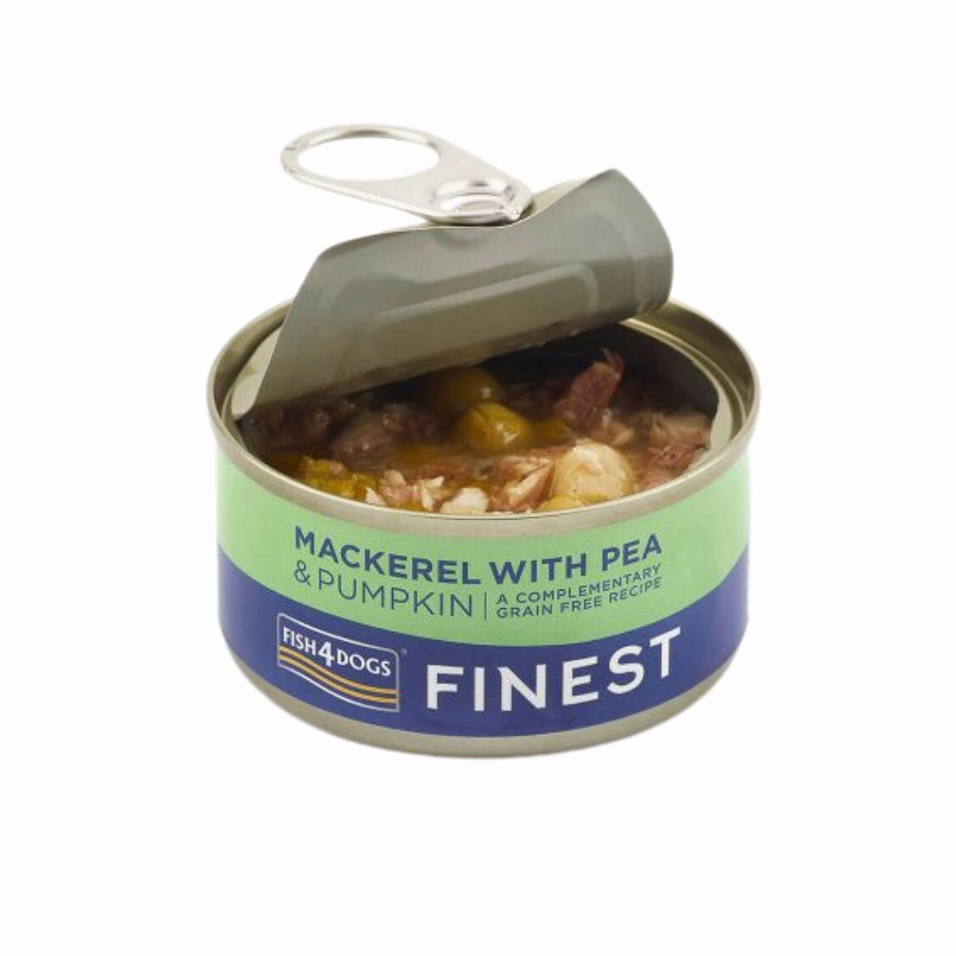 Fish 4 Dogs Finest Mackerel with Pea & Pumpkin