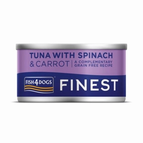 Fish 4 Dogs Finest Tuna with Spinach and Carrot
