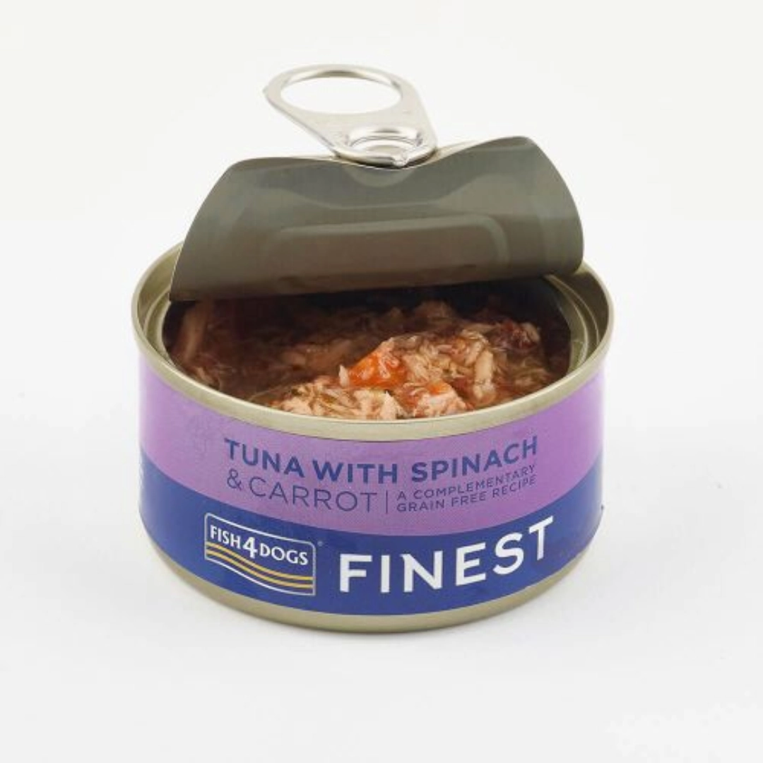 Fish 4 Dogs Finest Tuna with Spinach and Carrot