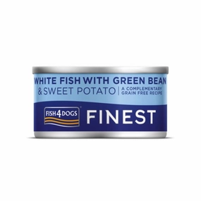 Fish 4 Dogs Finest White Fish with Green Bean & Sweet Potato