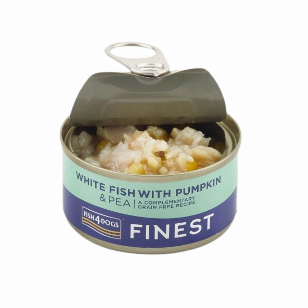 Fish 4 Dogs Finest White Fish with Pumpkin & Pea