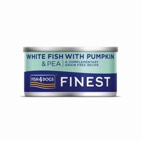 Fish 4 Dogs Finest White Fish with Pumpkin & Pea