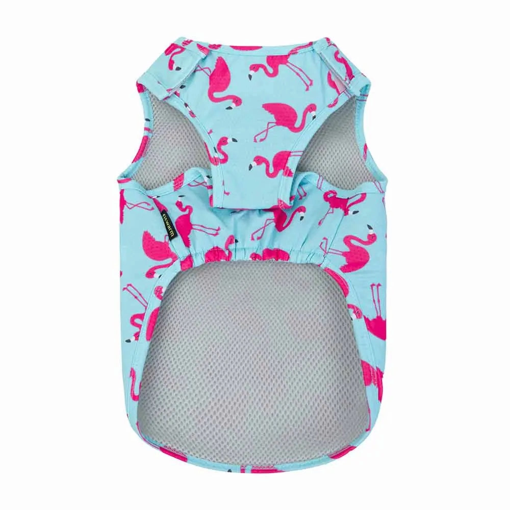Flamingo Prints Dog Cooling Vest