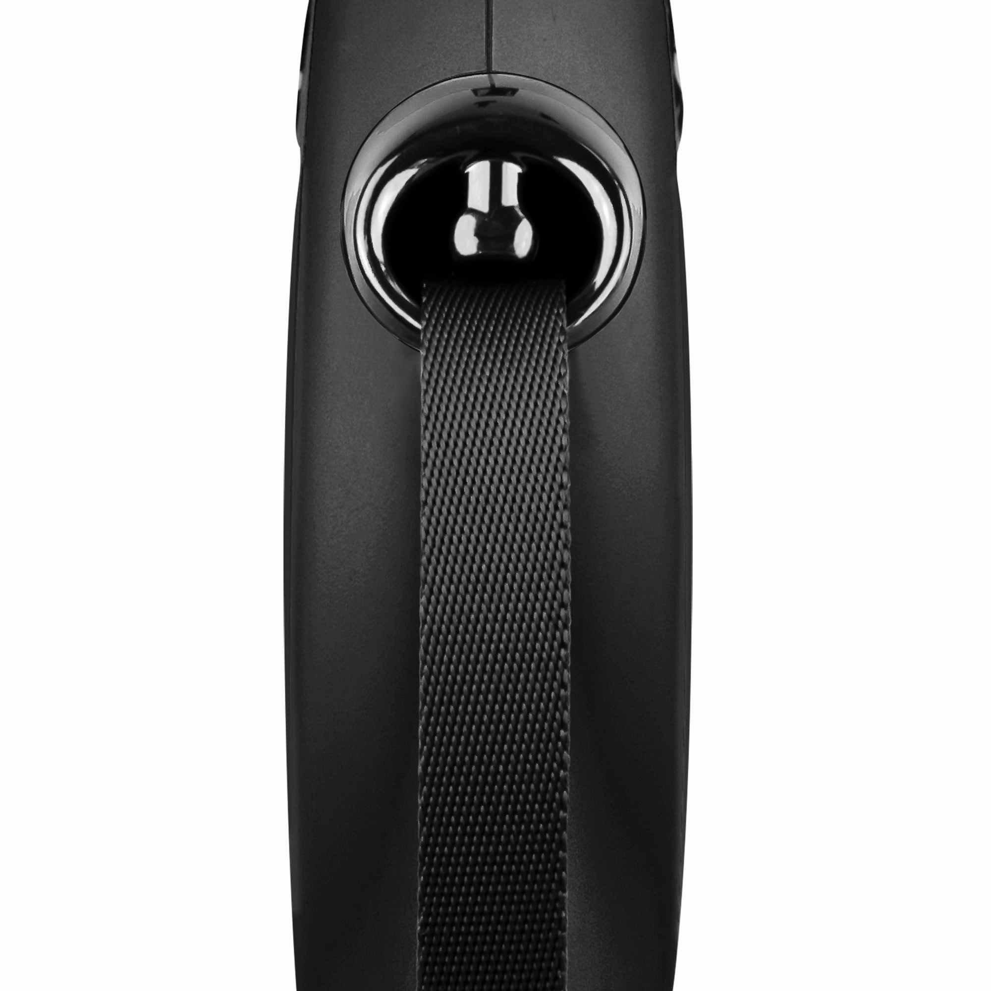 Flexi - New Classic Retractable Tape Lead for Large Dog Black (5m)