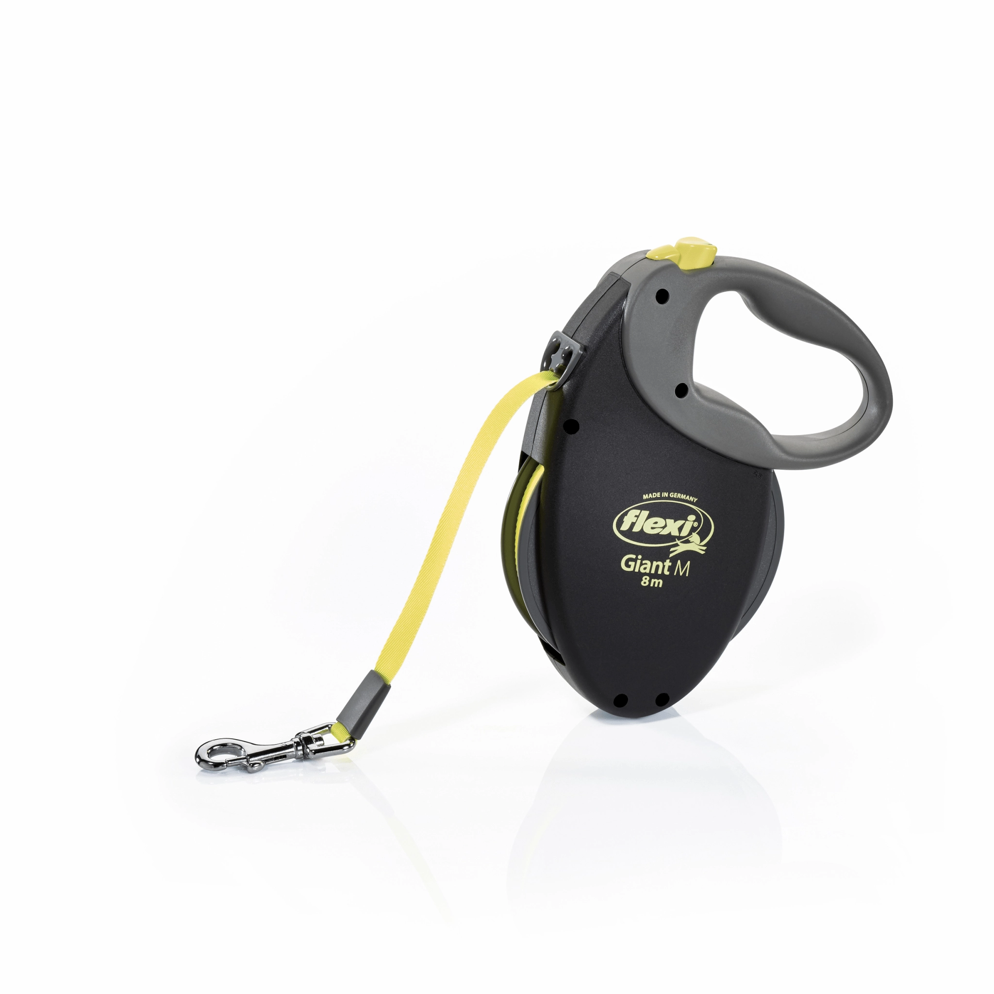 Flexi Giant Tape Yellow Dog Leash