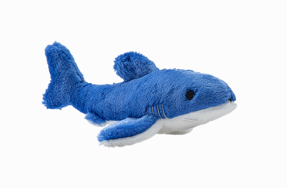 Fluff & Tuff Baby Bruce Shark Plush Dog Toy