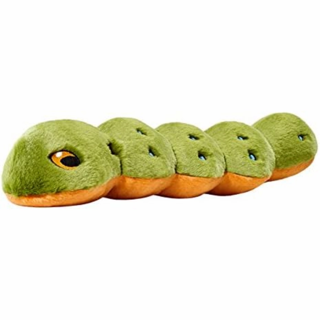Fluff & Tuff Katie Caterpillar Plush Dog Toy