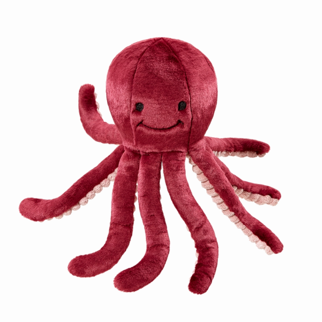 Fluff & Tuff Olympia Octopus Plush Toy