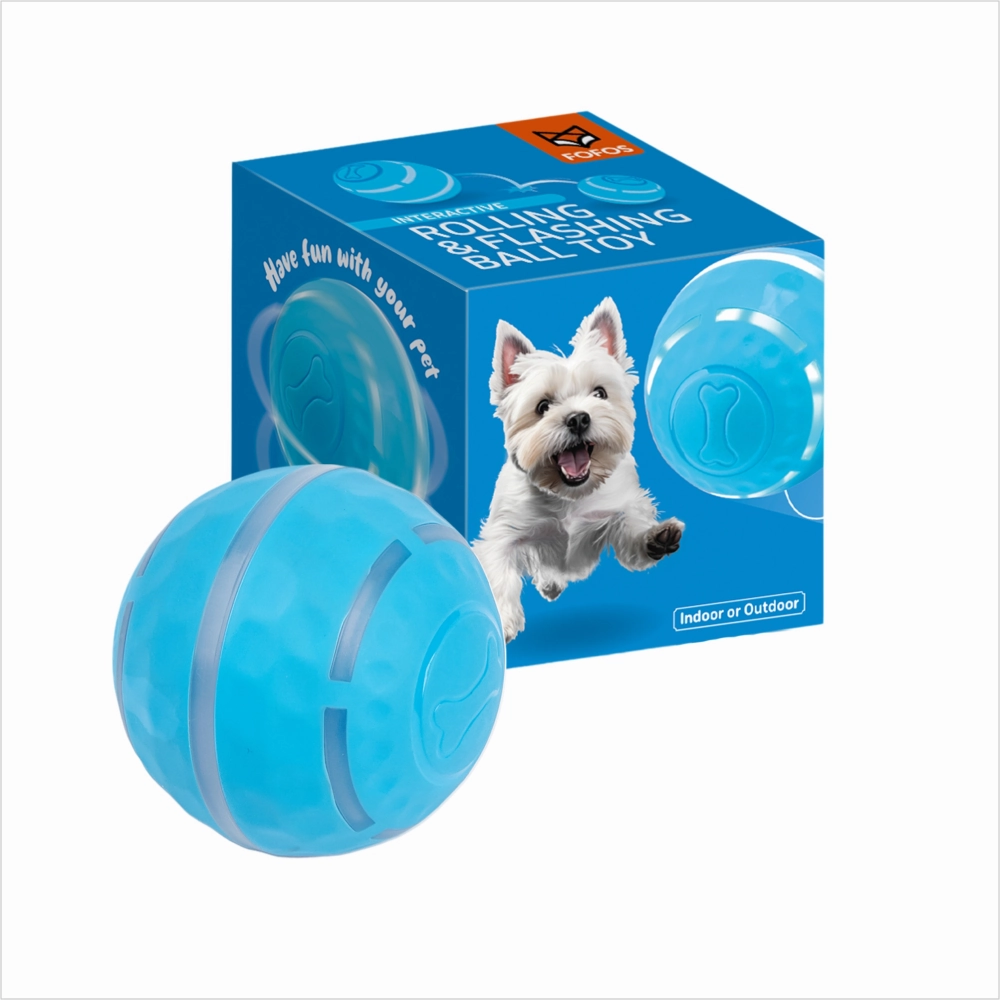 FOFOS Rechargeable Rolling Ball Smart Toy for Dogs