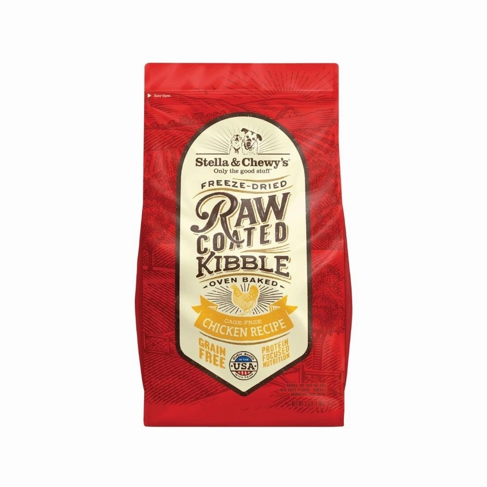 Freeze Dried Cage Free Chicken Raw Coated Dog Dry Food