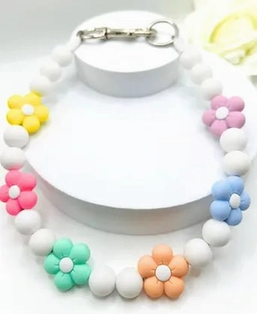 Full Blooms Beaded Pet Collar