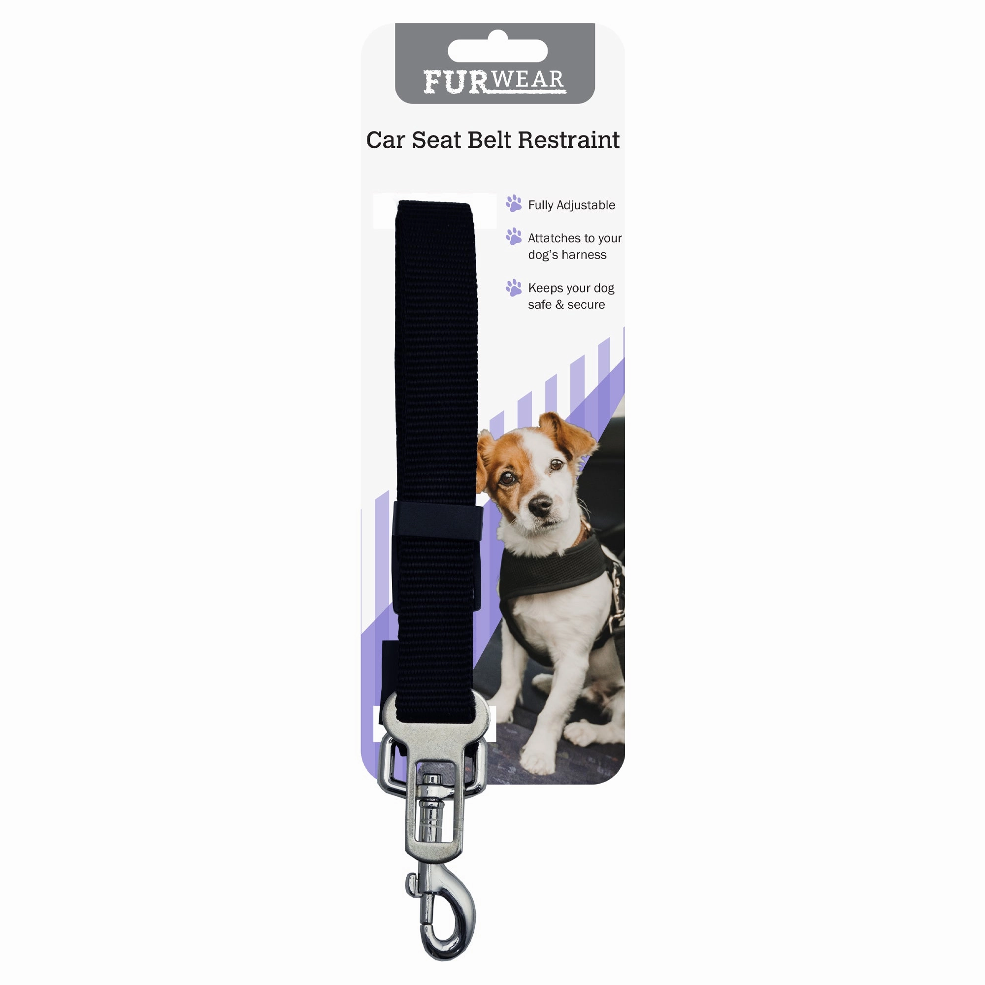 Furwear - Car Seat Restraint (Black)