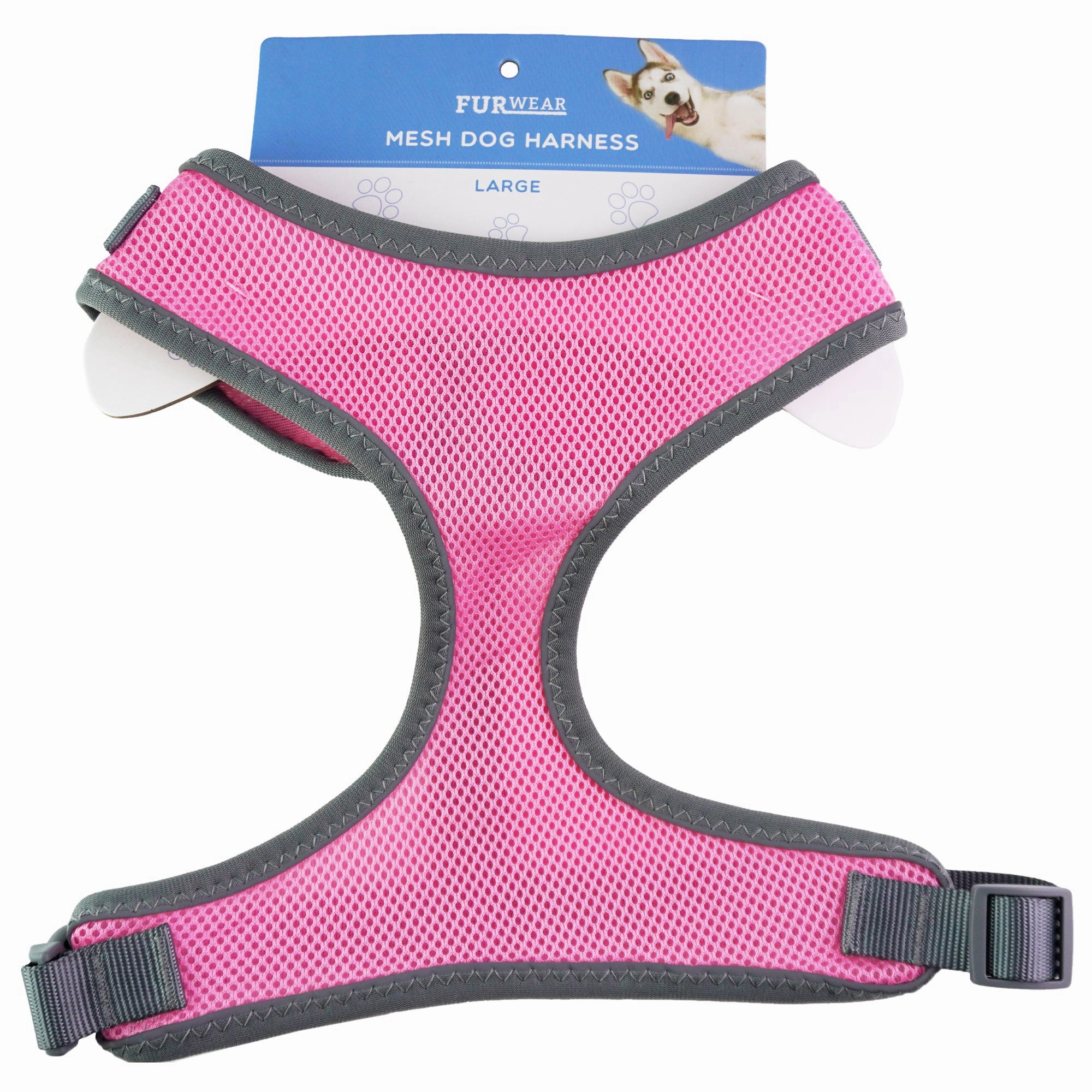 Furwear - Mesh Dog Harness (Pink)