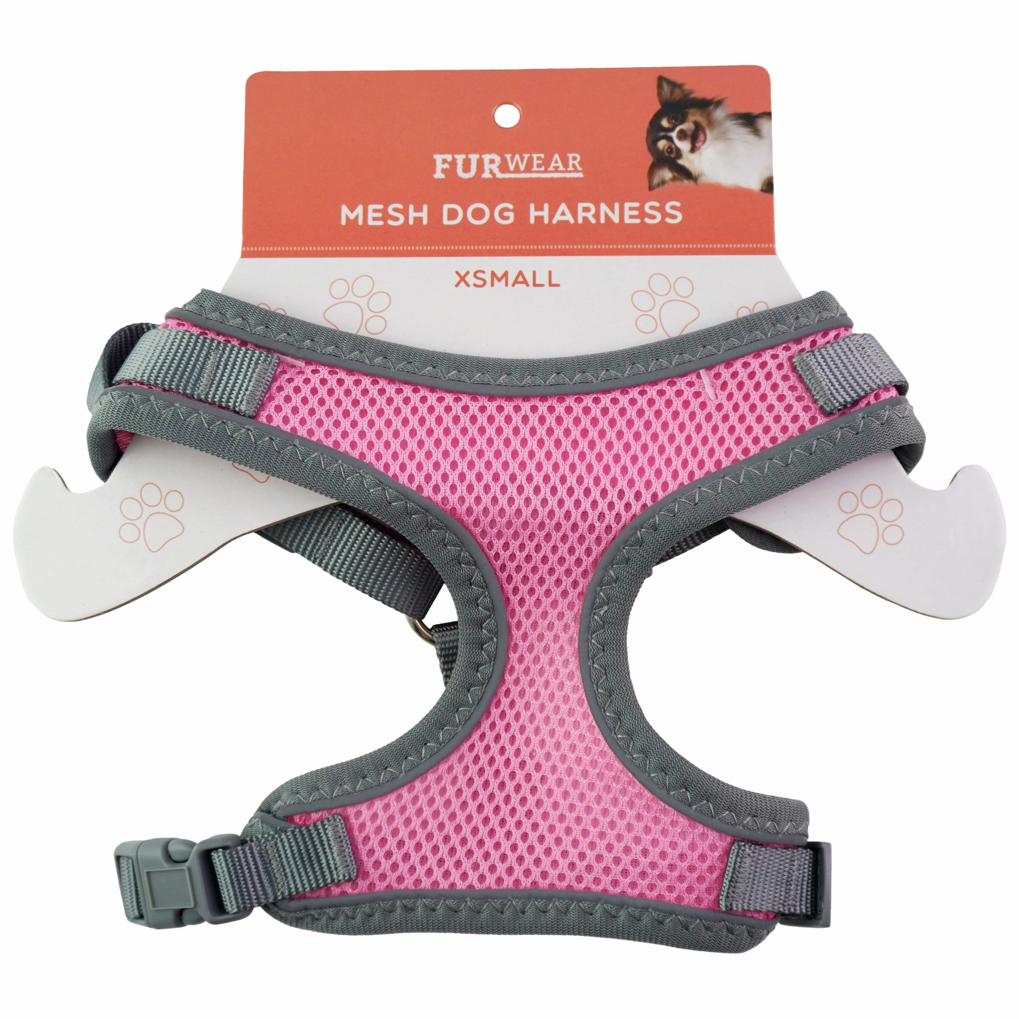 Furwear - Mesh Dog Harness (Pink)