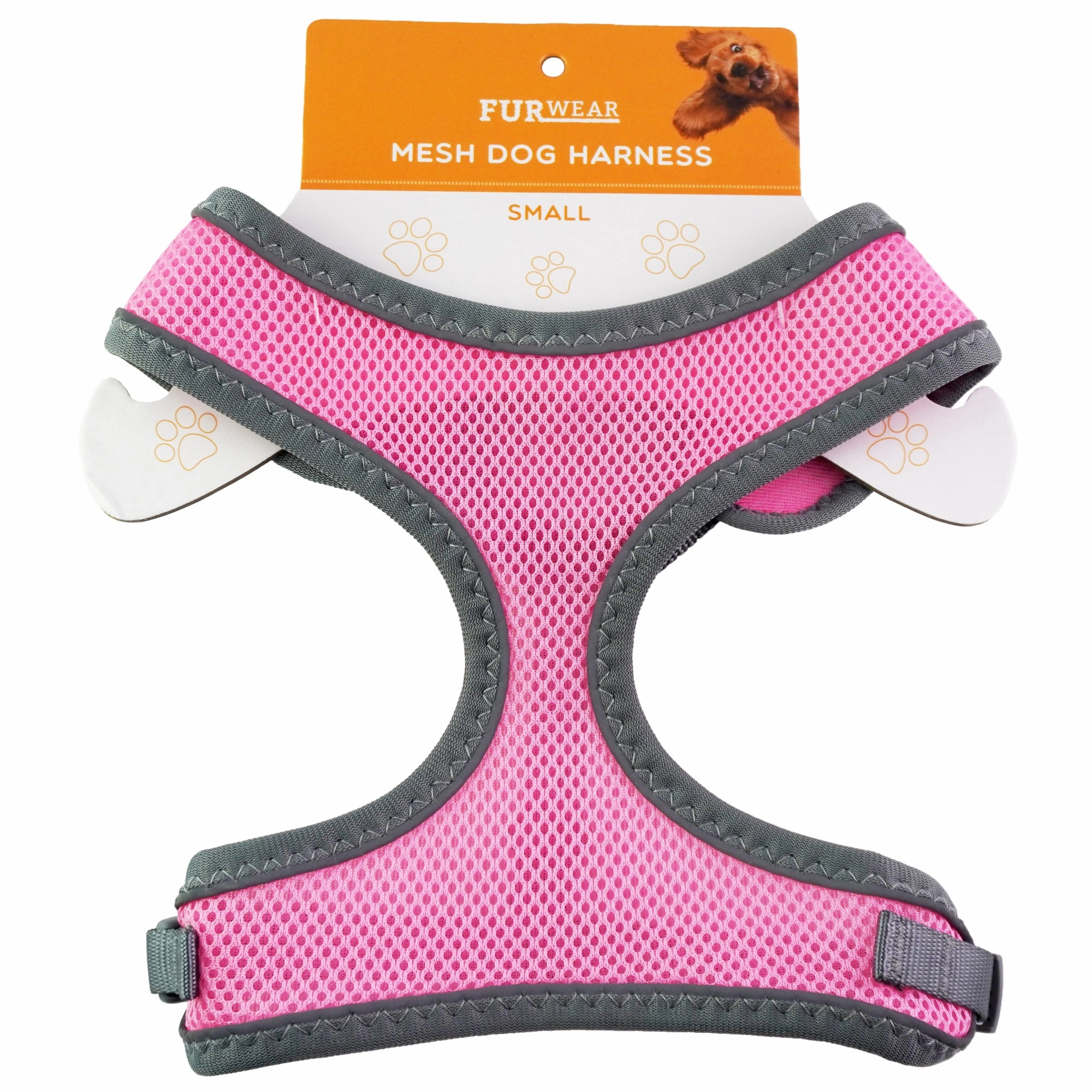 Furwear - Mesh Dog Harness (Pink)
