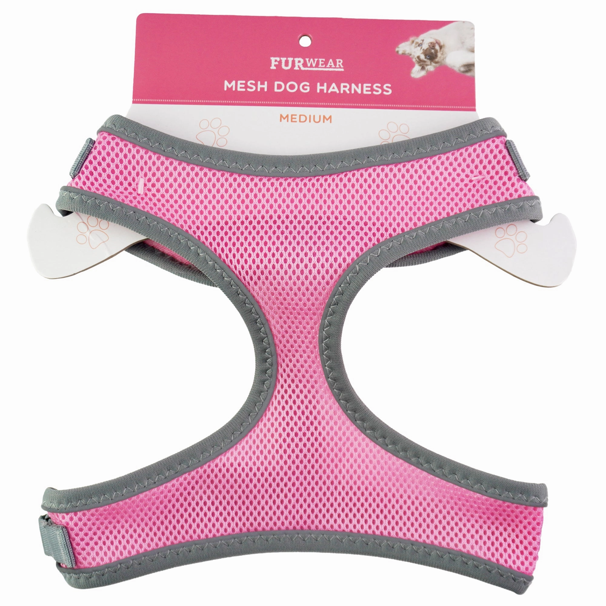 Furwear - Mesh Dog Harness (Pink)