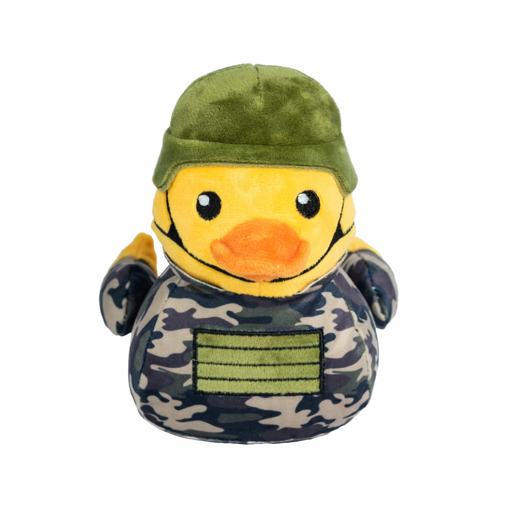 FuzzYard Dog Plush Toy - Commanduck