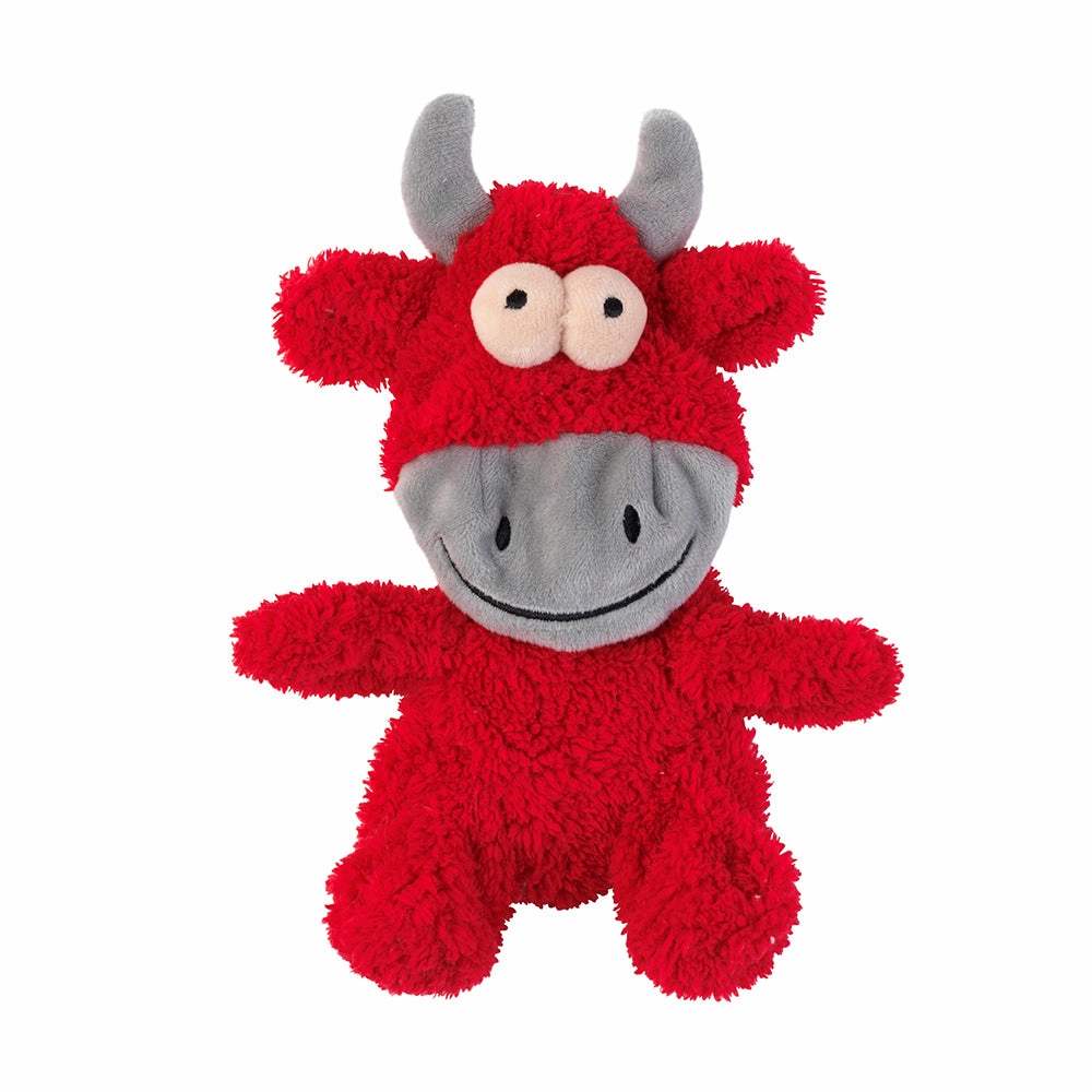 Fuzzyard Dog Toy Flat Out Nasties - Jordan the Bull