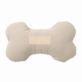 FuzzYard Dog Toy Life Bone Sandstone S