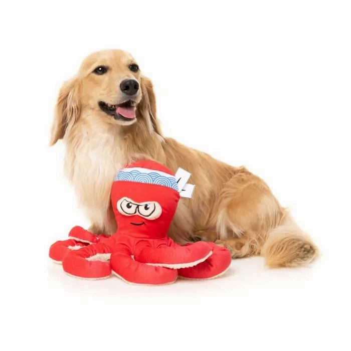 FuzzYard Dog Toy Takoyaki Octopus