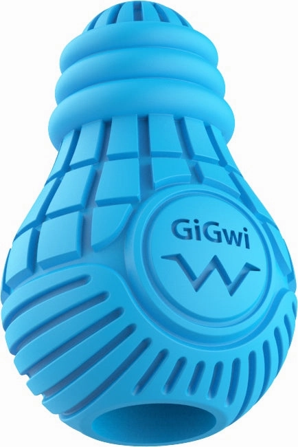 GiGwi Bulb Treat Dispenser Rubber Dog Toy (Small)
