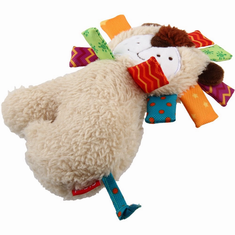 GiGwi Plush Friendz Embroidery Dog Toy (Lion)