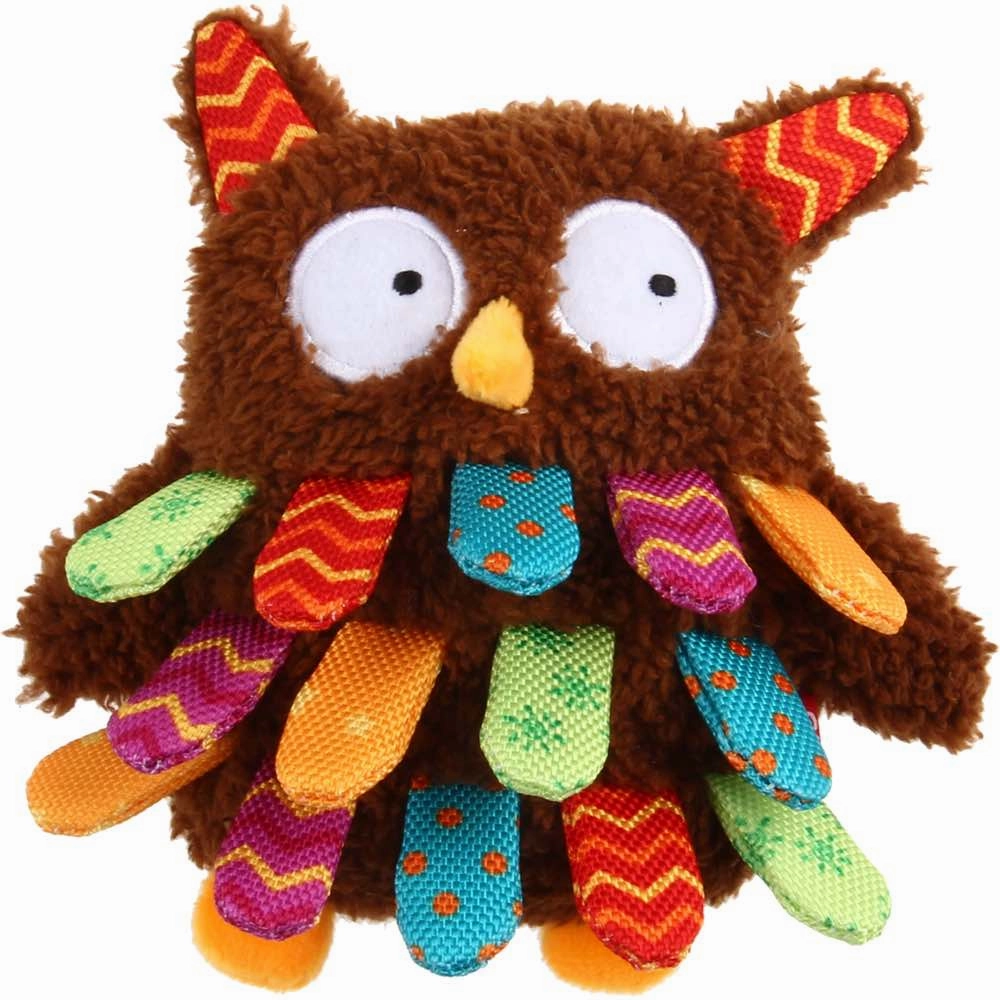 GiGwi Plush Friendz Embroidery Dog Toy (Owl)