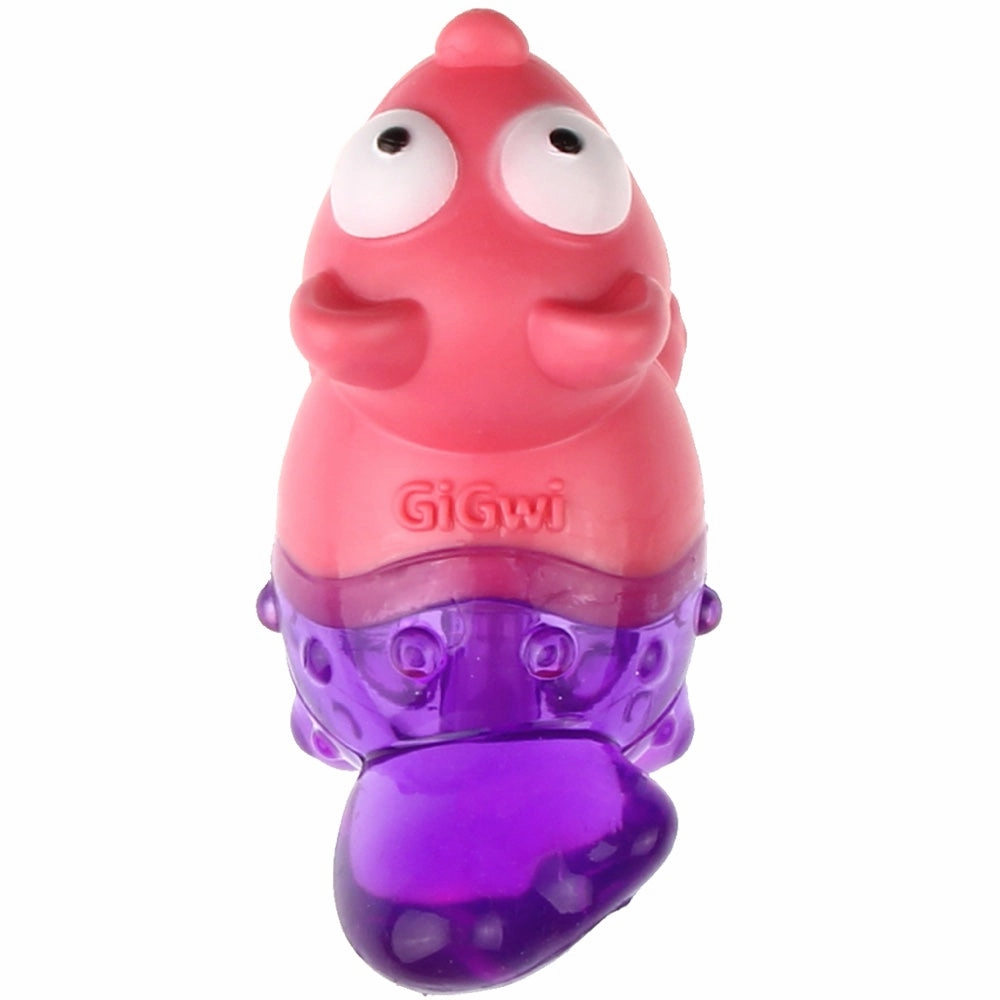 GiGwi Suppa Puppa Fox TPR Dog Toy (Pink/Purple)