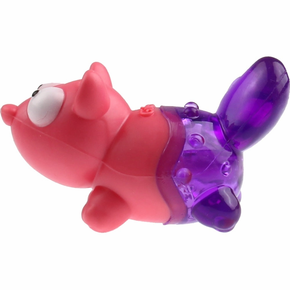 GiGwi Suppa Puppa Fox TPR Dog Toy (Pink/Purple)