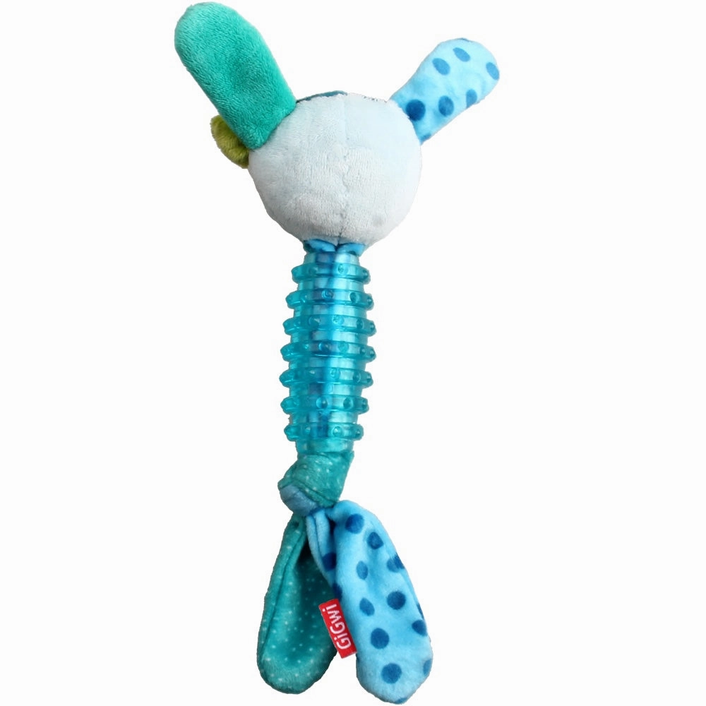 GiGwi Suppa Puppa TPR & Plush Dog Toy (Rabbit)