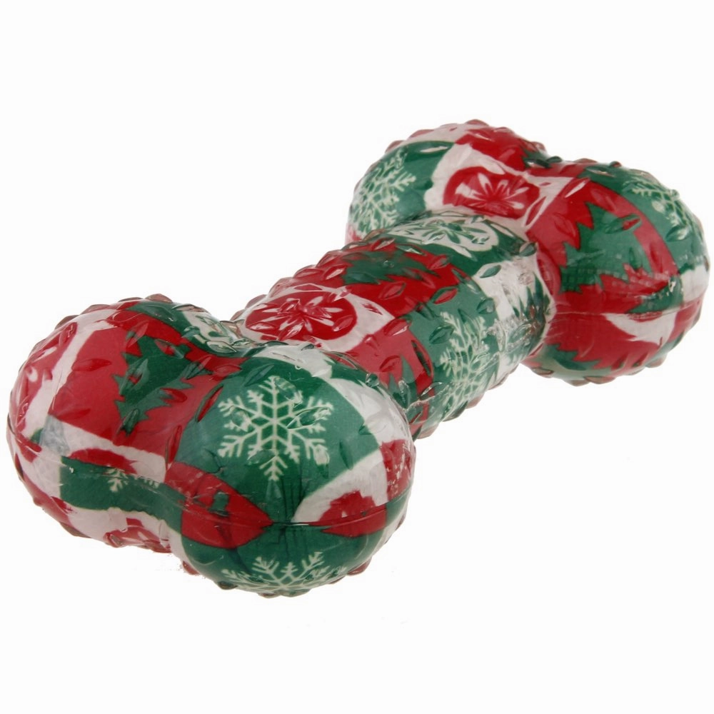 GiGwi X'mas Tales Bone TPR Dog Toy
