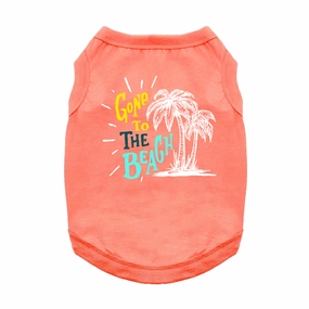 Gone To The Beach Shirt in Coral