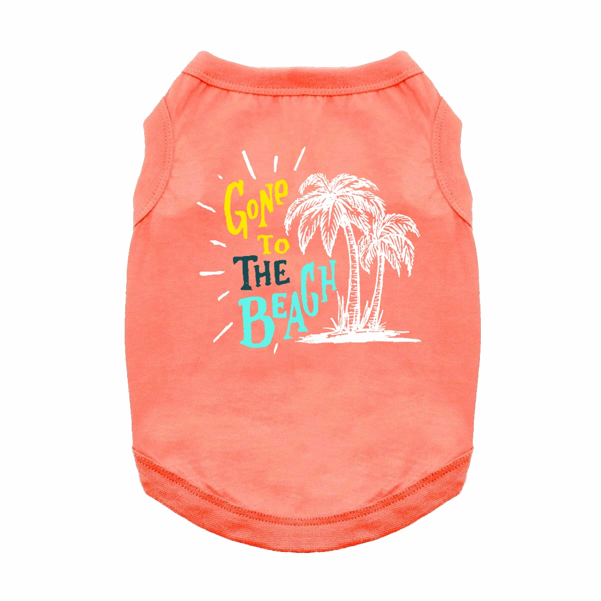 Gone To The Beach Shirt in Coral