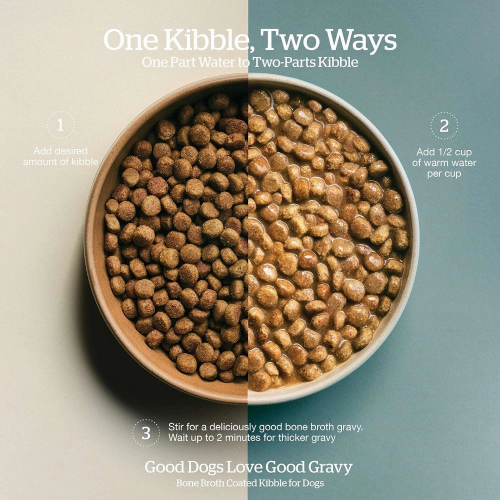Good Gravy - Cage-Free Chicken Coated in Bone Broth Adult Dog Dry Food