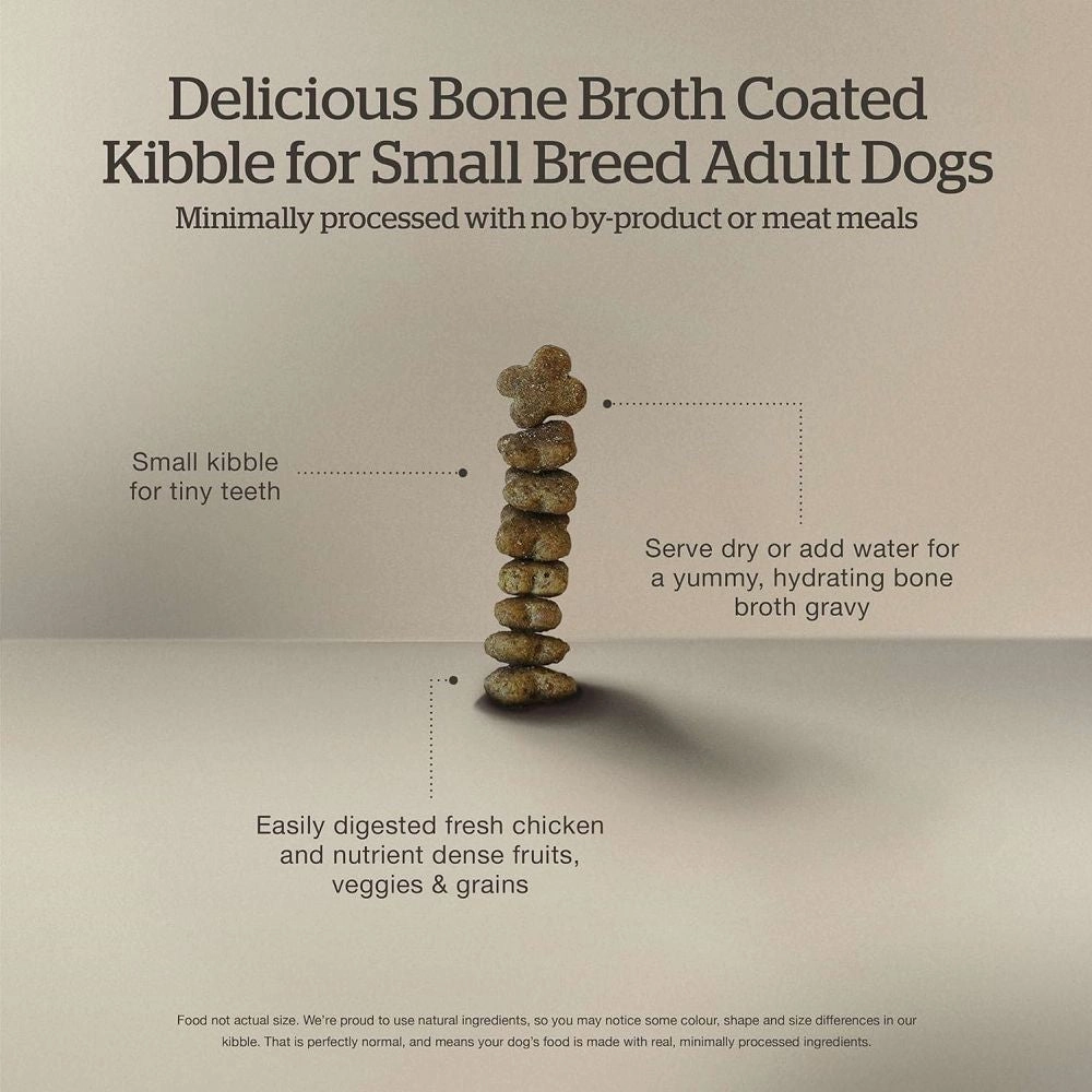 Good Gravy - Cage-Free Chicken Coated in Bone Broth Small Breed Adult Dog Dry Food