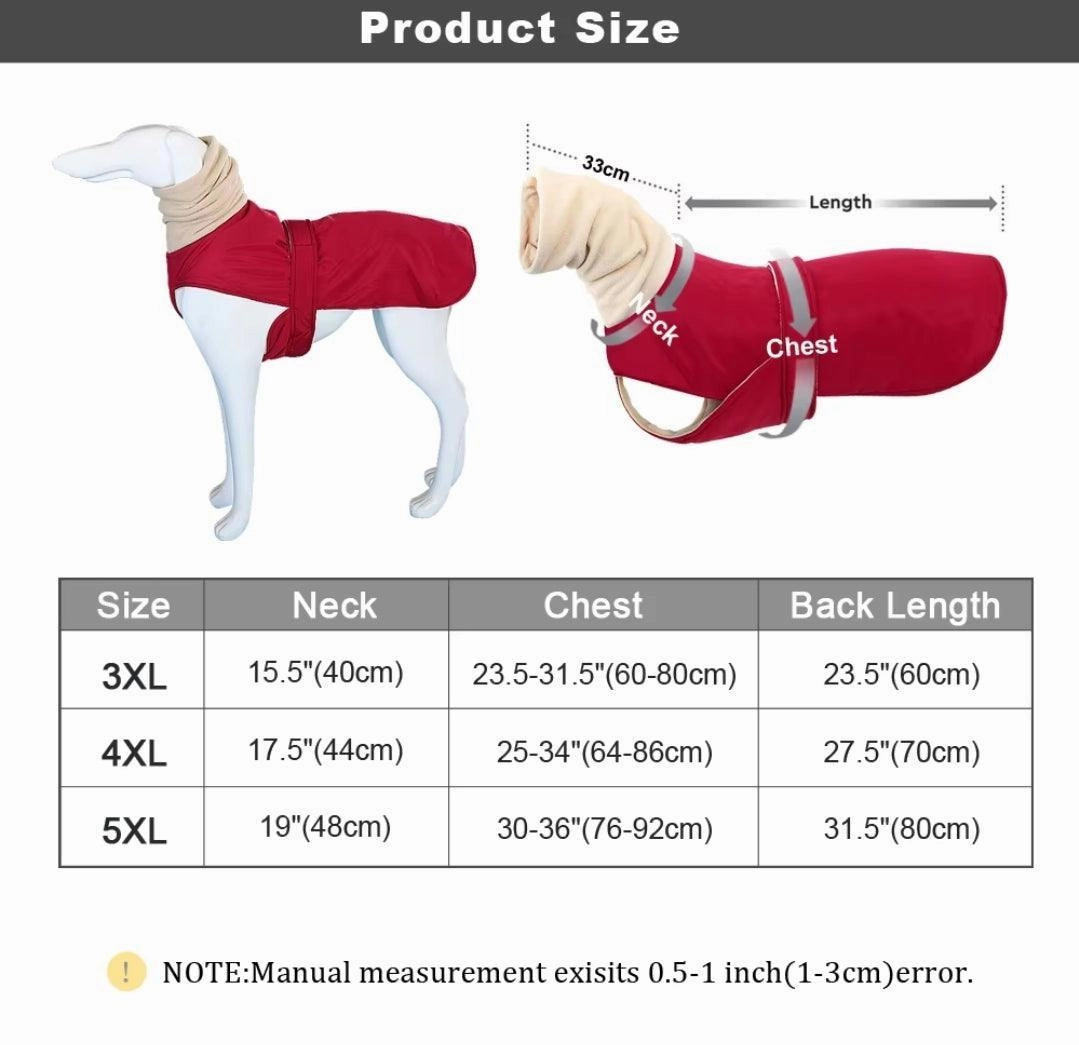 Greyhound Weather Proof Coat