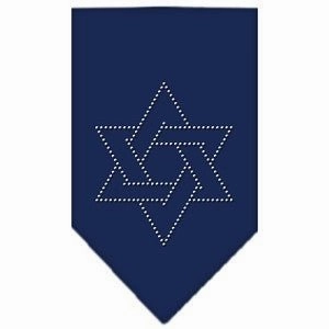 Hanukkah Star of David Rhinestud Bandana in Many Colors