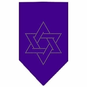 Hanukkah Star of David Rhinestud Bandana in Many Colors