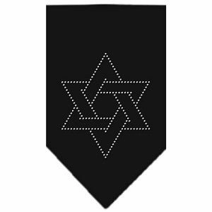 Hanukkah Star of David Rhinestud Bandana in Many Colors