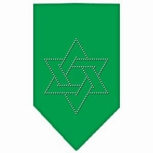 Hanukkah Star of David Rhinestud Bandana in Many Colors