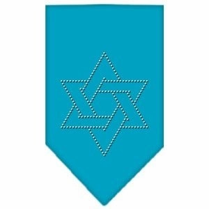 Hanukkah Star of David Rhinestud Bandana in Many Colors