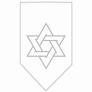 Hanukkah Star of David Rhinestud Bandana in Many Colors