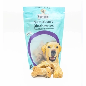 Happy Tails Barkery Nuts About Blueberries Dog Treats