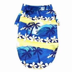 Hawaiian Camp Shirt - Catching Waves