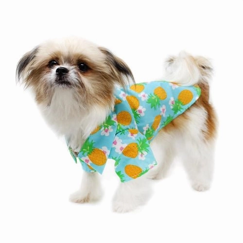 Hawaiian Camp Shirt - Pineapple Luau