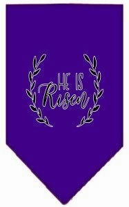 He Is Risen Screen Print Bandana in Many Colors