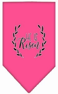 He Is Risen Screen Print Bandana in Many Colors