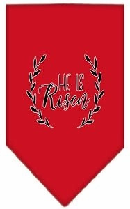 He Is Risen Screen Print Bandana in Many Colors