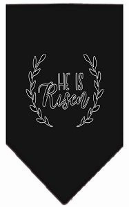 He Is Risen Screen Print Bandana in Many Colors
