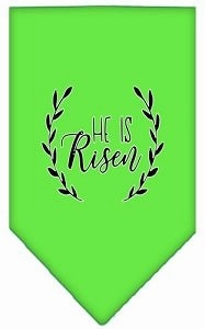 He Is Risen Screen Print Bandana in Many Colors